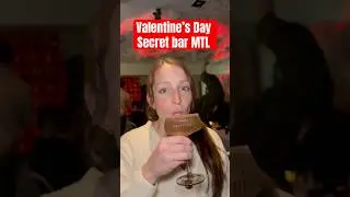 Valentine&rsquo;s secret bar in MONTREAL 🤫