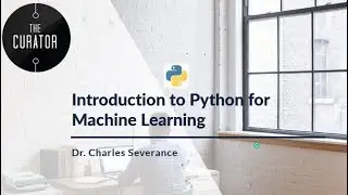 Introduction to PYTHON For Machine Learning - Worked Example  Page Rank   Spidering Chapter 16