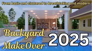 2025 Modern Backyard Transformation | Outdoor Living Design & Stylish Ideas