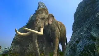 Ice Age Giants BBC [2013] - Columbian Mammoth Screen Time