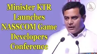 IT Minister KTR Speaks About Gaming & Multimedia At NASSCOM Game Developers Conference |Eagle Media