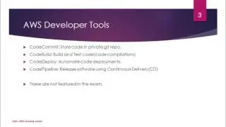 AWS tutorial-Part14:Overview of Developer Tools