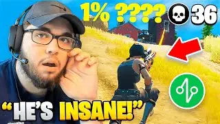 Spectating The NEXT Recruit To One Percent in Fortnite.. (insane)