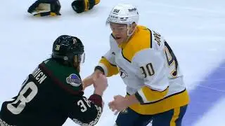 Mark Borowiecki wastes no time Dropping Liam O'Brien