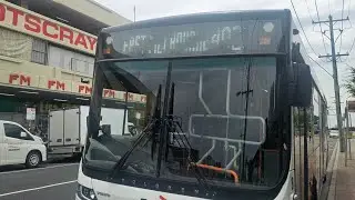 Full Journey - route 402: Footscray Station to East Melbourne