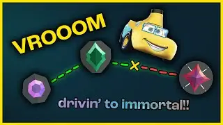 this student ranked up as fast as a car driving between ranks