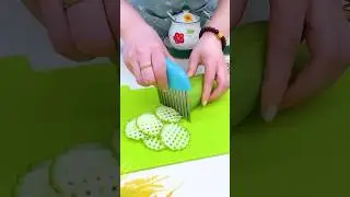 #kitchengadgets Wave Chopper, French Fries Cutter, Potato Crinkle Cutter, Crinkle Cutter Knife