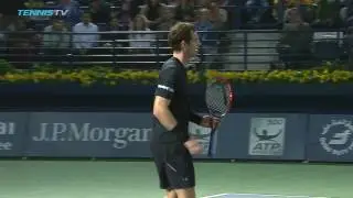 Dzumhur shocks Wawrinka; Murray wins | Dubai 2017 Highlights Day 2
