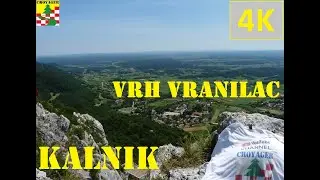 Kalnik, vrh Vranilac, planinarenje Hrvatskom, 643 m.n.m. 4K/30fps