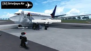 ROBLOX | [SJ] Sriwijaya Air | Boeing 737-800NG | Economy Class (Airline Review/ Flight Review)