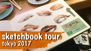Sketchbook Tour: Tokyo 2017