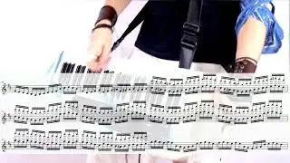 Transcription Keytar on solo Tear Off Your Chain by Galneryus