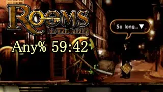 Rooms: The Main Building (Wii) - Any% Speedrun in 59:42