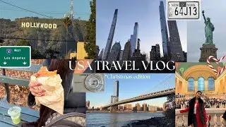 USA TRAVEL VLOG | New York City, LA, Las Vegas, Florida
