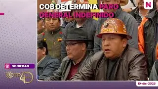 Paro indefinido: la COB exige abrogar el Decreto 5503