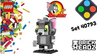 Building LEGO BrickHeadz Tom & Jerry 40793 in Studio 2.0