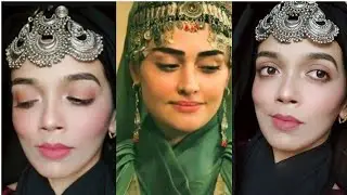 Halima sultan inspired makeup look|| erutugul gazi ||