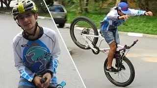 Como aprender RL sem as m&atilde;os (HANG TEN/Wheeling Bike)