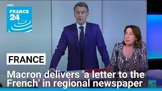 After days of silence, Macron urges France&rsquo;s mainstream parties to form a coalition &bull; FRANCE 24