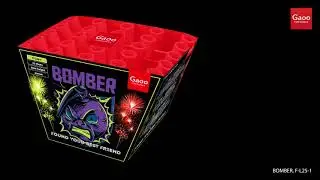 Bomber 25-Schuss-Feuerwerk-Batterie von GAOO