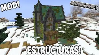 M&Aacute;S ESTRUCTURAS! Minecraft 1.19.2 MOD MOOG'S VOYAGER STRUCTURES!