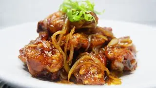 Resep Simple Ayam Goreng Mentega Ala Restoran | Fried Chicken in Buttery Sweet Soy Sauce
