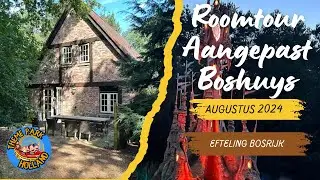 ROOMTOUR AANGEPAST BOSHUYS EFTELING BOSRIJK #eftelingbosrijk