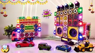 Mini DJ Truck Making at Home | Mini Eicher DJ Gadi Project | How to Make DJ Toy Truck Step-by-Step