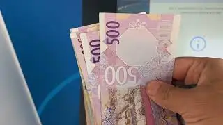 Withdrawal money from ATM machine || My salary in doha qatar
