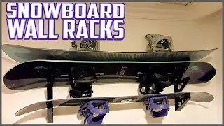 Top 5 Best Snowboard Wall Racks in 2022 Reviews ✅✅Home and Garage Storage Hangers