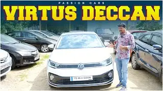 VIRTUS DECAN WHITE COLOUR ll  ll PASSION CARS ll SECOND HAND CARS IN HYDERABAD  ||