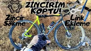 Zincirim Koptu /Zincir Nasıl Sökülür ? Zincir Pimi - Missing Link - Quick Link Nasıl Eklenir ?