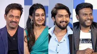 Seetha Payanam Movie Team Fun Interview | Arjun | Niranjan | Aishwarya Arjun | Anup Rubens