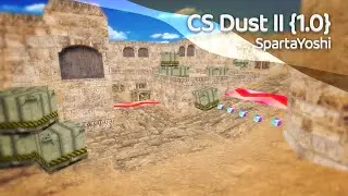 mkw ct showcase | CS Dust II 1.0 by SpartaYoshi