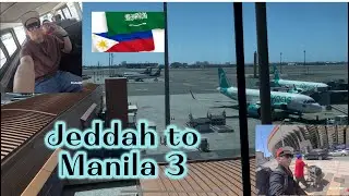 Jeddah to manila connecting to Bahrain gulf air