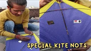 Professional kanne kaise bandhe | Kite fighting | kite nots | kites