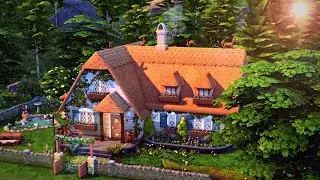 Fairy Honeymoon Cottage 🧚&zwj;♀️ | The Sims 4 | Stop Motion Build | NO CC