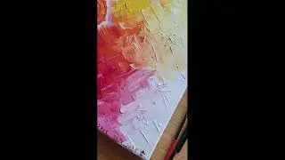 Chakra Oil art on canvas. To harmonize your space. Drawn in flow and meditation