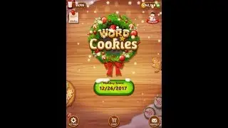 Word Cookies Holiday Event Answers 12/26/2017