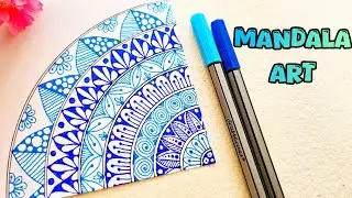 Mandala Art || Step by Step for Beginners || Safi's Creative Zone