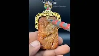 9 Dragons #dragon #redjade#jade #gems หยก