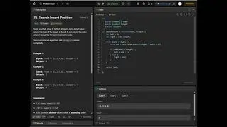 35 LeetCode Бинарный поиск без боли | Search Insert Position | lowerBound в чистом виде | JavaScript