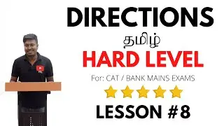 DIRECTION(TAMIL) | Hard Level Questions | Lesson-8