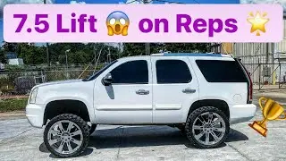 2007 GMC Yukon Denali with 26 inch Reps on 37s !! Lifted Trucks | Squatted Trucks | Truck Vlog |