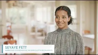 How is working at The Bartolotta Restaurants like a family?