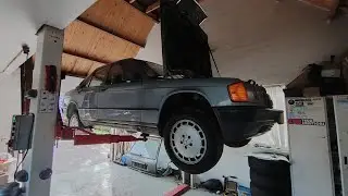 722.6 Замена трансмиссии Mercedes 190 2.5D W201