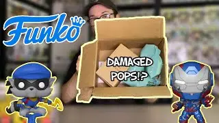 Damaged Funko Pop Haul? | Gamestop and Funko Shop Unboxing!