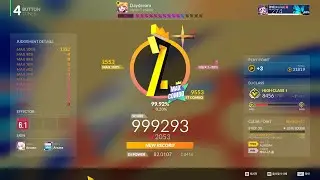 DJMAX RESPECT V | Daydream | 4B SC11 [-] (V-archive 11.2) | 99.92% M
