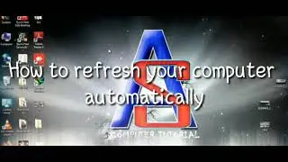 How to refresh your computer automatically | Creating BAT file | SA Tutorial |  Sudipta Malik