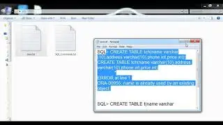 SQL #4 - How to save commands we write in our system as a txt file | Oracle SQL Series | Hindi